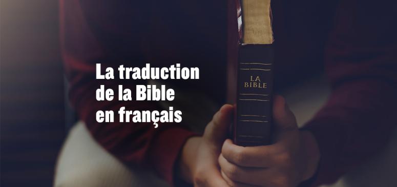 Front slider -- La traduction de la Bible en français