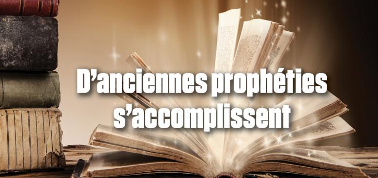 Front slider -- D’anciennes prophéties s’accomplissent